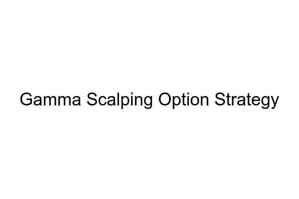 Gamma Scalping Option Strategy